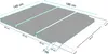 Universal Viskoelastische Klappmatratze VW T4 T5 T6 T6.1 Produktbild-Vorschau 5