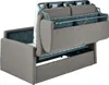 Vente-unique CALIFE, Sofabett, Wohnzimmer, Grau, 3 Sitz(e), Produktbild-Vorschau 5