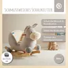 Bieco Plüsch Schaukeltier Esel Fips, 60 cm | Kinder Produktbild-Vorschau 2
