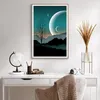 Gerahmtes Poster - Rahmen in heller Eiche - Himmel Nacht Produktbild-Vorschau 6