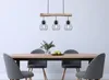 Hanglamp Mina zwart met hout 3-lichts Productafbeelding-voorbeeld 4