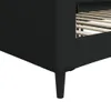 vidaXL Letto da giorno nero 80x200 cm in tessuto Anteprima dell’immagine prodotto 6