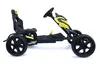 Großer Gokart mit Pedalen Schaumreifen - Gelb Produktbild-Vorschau 2