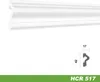 HEXIM Stuckverzierung aus HDPS/PU weiß - Stuckrahmen Produktbild-Vorschau 2