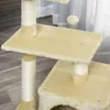 Pawhut PawHut Arbre à chat en sisal avec jouets pour chats Voir les images du produit 8