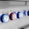Close-up of the control knobs on a gas grill. Produktbild-Vorschau