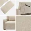 sweeek - Divano letto a 3 posti con rivestimento in tessuto Anteprima dell’immagine prodotto 3