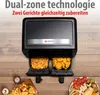 alpina Double Airfryer XXL - Air Fryer 2 Kammern von 4L - Produktbild-Vorschau 4