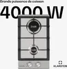 Klarstein Ignito Domino, płyta gazowa, 2 palniki Sabaf, Podgląd zdjęcia produktu 14