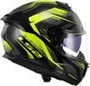 LS2 FF808 Stream II Fury Helm, schwarz/neon/gelb, XXS Produktbild-Vorschau 3