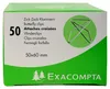 Exacompta Zick-Zack Klammern 50x60 mm Silber 50 Stück Produktbild-Vorschau 3