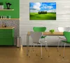 Wallario Premium Leinwandbild Kleiner Wald inmitten einer Produktbild-Vorschau 3