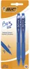 Długopisy automatyczne BIC Bu3 Grip niebieskie - 2 sztuki - Anteprima dell’immagine prodotto 2