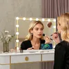 Puluomis Kosmetikspiegel Hollywood 15 LED 58x45cm 3 Farben Produktbild-Vorschau 2