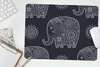 MuchoWow® Mauspad Mousepad Muster - Elefant - Blumen 40x30 Produktbild-Vorschau 6
