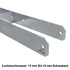 LARS360 2 Stück H-Pfostenträger in feuerverzinkter Produktbild-Vorschau 6