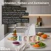 Zilan Elektrische Küchenreibe 150W – Gemüsereibe Elektrisch Produktbild-Vorschau 6