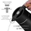 VETIN Thermoskanne mit Teesieb 1,5L aus 304 Edelstahl, Produktbild-Vorschau 4