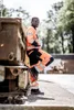 NITRAS Warnschutzhose MOTION TEX VIZ Bundhose Gr. 52 orange Produktbild-Vorschau 3