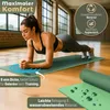 RE:SPORT Yogamatte Dunkelgrün Fitnessmatte Gymnastikmatte Produktbild-Vorschau 6