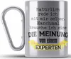 Trendation - Lustige BüroEdelstahl Tasse Karabiner Produktbild-Vorschau 1