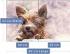 Herdabdeckplatte Glaskeramik 2-Teilig 2x40x52 Tiere Braun Produktbild-Vorschau 2