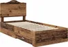 vidaXL Bettrahmen mit Kopfteil Altholz 100 x 200 cm Produktbild-Vorschau 4