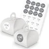 itenga SET Fisch Grau Danke (Motiv 92) 24x Produktbild-Vorschau 1
