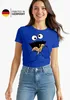 Damen T-Shirt Krümelmonster Cookie Monster Fasching Produktbild-Vorschau 4