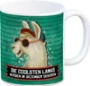 Kaffeebecher mit Spruch: Die coolsten Lamas werden ... Produktbild-Vorschau 1