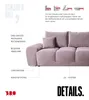 BroMARKT Ecksofa NUBES Schlaffunktion Bettkasten L-Form Produktbild-Vorschau 8