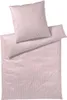 elegante Mako-Jersey-Bettwäsche Sister Stripe Farbe Rose Produktbild-Vorschau 1