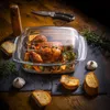 KADAX Naczynie Żaroodporne 7L z Pokrywką Do Zapiekania Podgląd zdjęcia produktu 6