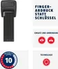ABUS Faltschloss BORDO One 6000AF mit Halterung - smartes Produktbild-Vorschau 2