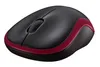 Logitech M 185 Cordless Notebook Mouse USB schwarz / rot Produktbild-Vorschau 4
