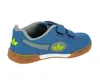 A single blue children's sports shoe shown from the side against a white background. Produktbild-Vorschau