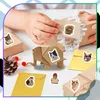 EDIBAZZAR | Adesivi, 500 pezzi in un rotolo, gatti, Anteprima dell’immagine prodotto 8