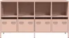 vidaXL Sideboard Rosa 135x39x73,5 cm Kaltgewalzter Stahl Produktbild-Vorschau 5