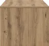 vidaXL Tavolino in rovere artigianale 80 x 50 x 40 cm Anteprima dell’immagine prodotto 6