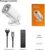 1080P projektor WiFi BT5.2 Android 11 systém 180° otočný Náhľad obrázku produktu 11