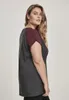 Urban Classics Ladies - RAGLAN Contrast Top charcoal - XL Produktbild-Vorschau 13