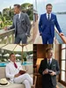 Furuyal Herren Anzüge 3-teiliges Slim Fit Anzug-Set, Zwei Produktbild-Vorschau 2