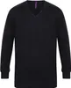 Henbury H720 | Lightweight V Neck Jumper - Farbe: Black - Produktbild-Vorschau 3