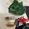 Cesto artificiale da appendere Decorazione natalizia Cesto Anteprima dell’immagine prodotto 1