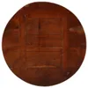 vidaXL Tischplatte Ø 50x1,5 cm Rund Altholz Massiv Produktbild-Vorschau 4