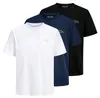 3er Pack JACK & JONES Herren T-Shirts College Logo Tee Crew Produktbild-Vorschau 1