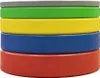 A stack of colorful weight plates. Produktbild-Vorschau