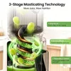 ZELURXX, extractor de jugos lento de 250W, 3 en 1: ideal Vista previa de la imagen del producto 4