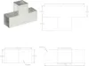 vidaXL Post Connector T-Form Pozinkovaný kov 101 x 101 mm Náhľad obrázku produktu 6