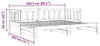 vidaXL Lit de jour extensible 90x200 cm pin massif Voir les images du produit 8